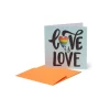Mini Biglietto d'Auguri - Love Is Love