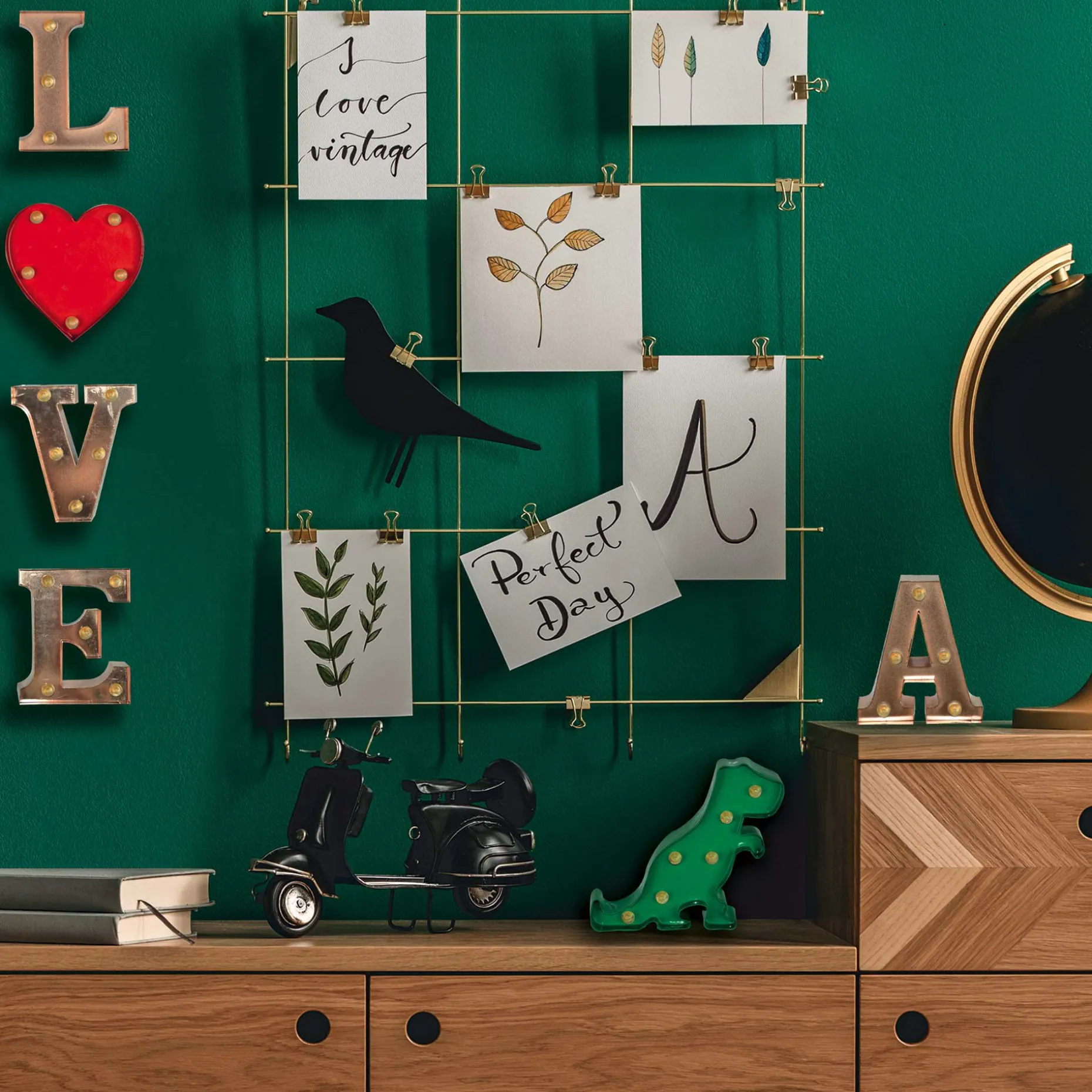 Mini Lettera Decorativa Luminosa