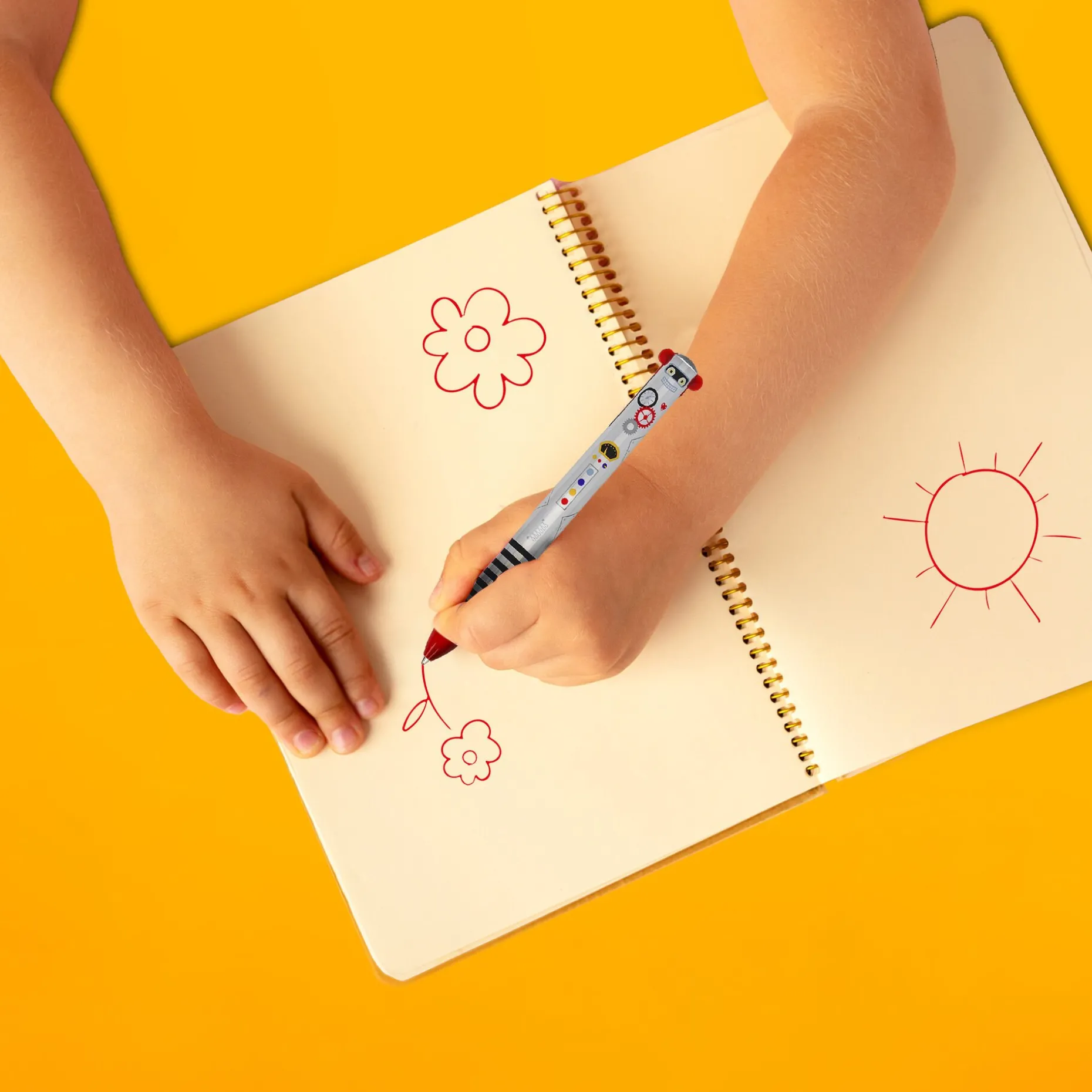 Penna a Due Colori - Click&Clack