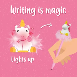 Penna a Sfera Luminosa - Writing is Magic