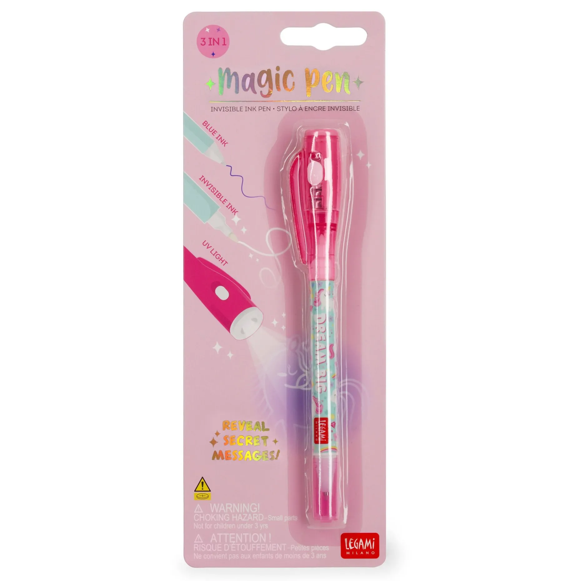 Penna con Inchiostro Invisibile - Magic Pen