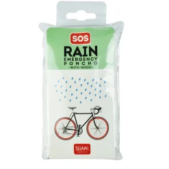 Poncho Usa e Getta, con Cappuccio