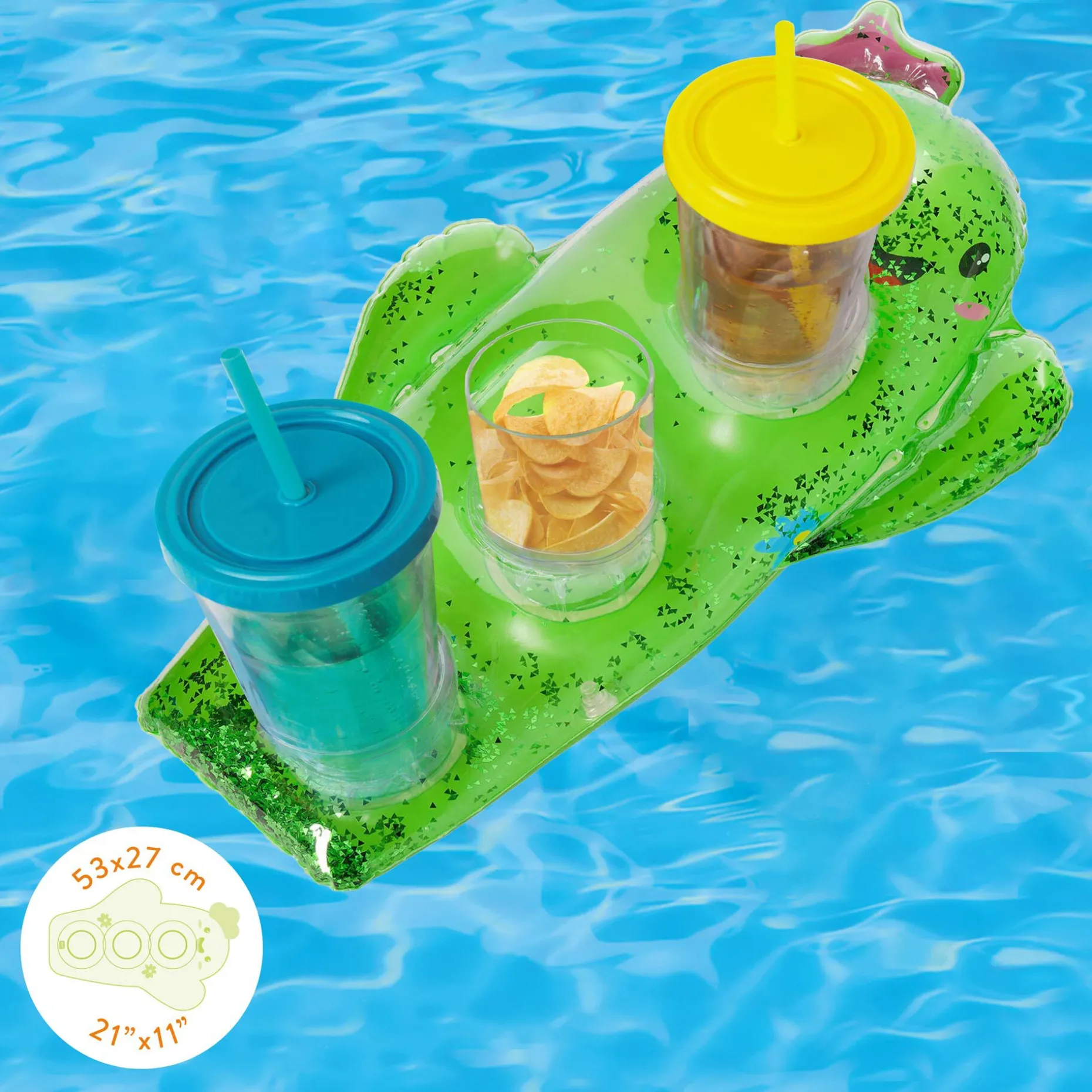 Porta Bibite Galleggiante - Inflatable Drink Holder