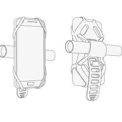 Porta Cellulare per Bicicletta Regolabile