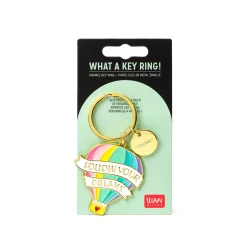 Portachiavi in Metallo Smaltato - What a Key Ring!