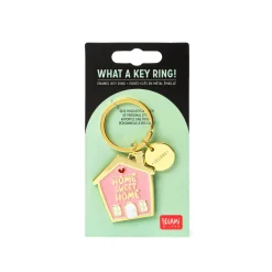 Portachiavi in Metallo Smaltato - What a Key Ring!