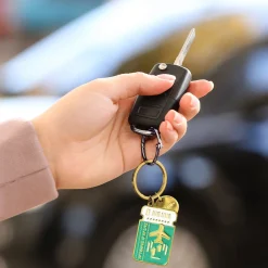 Portachiavi in Metallo Smaltato - What a Key Ring!