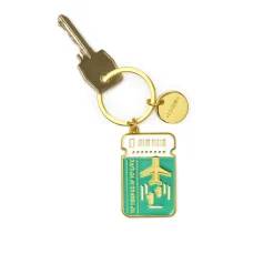 Portachiavi in Metallo Smaltato - What a Key Ring!