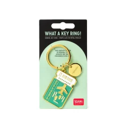 Portachiavi in Metallo Smaltato - What a Key Ring!