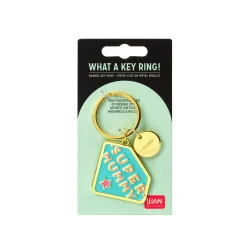 Portachiavi in Metallo Smaltato - What a Key Ring!