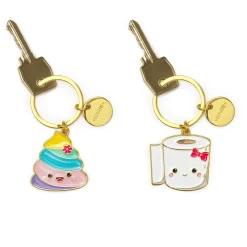 Portachiavi in Metallo Smaltato - What a Key Ring!