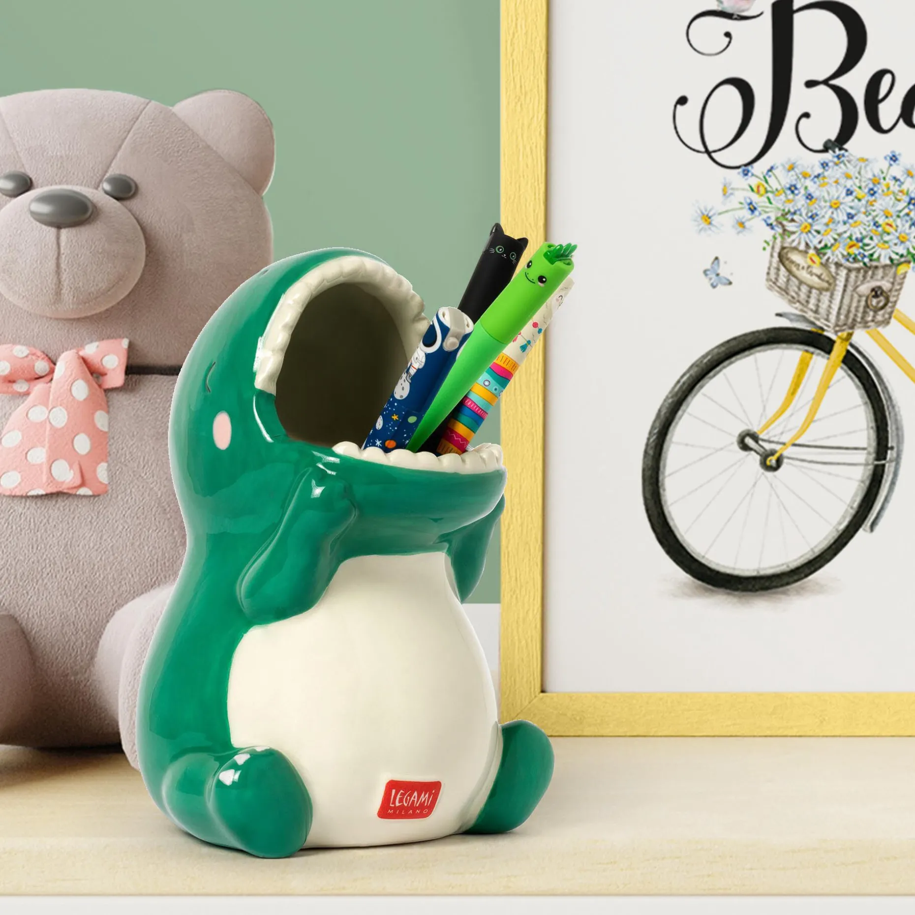 Portapenne in Ceramica - Desk Friends