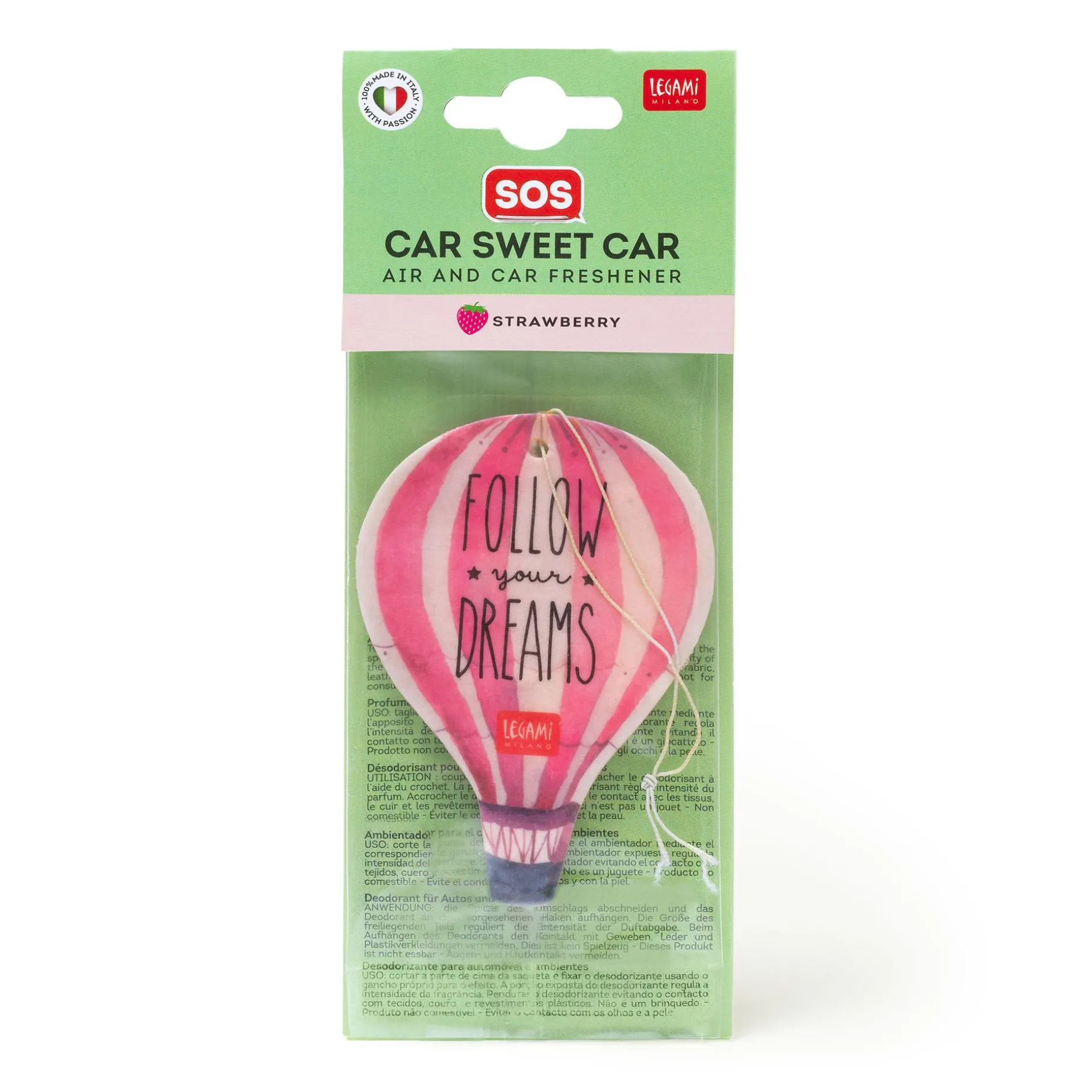 Profumatore per Auto - SOS Car Sweet Car