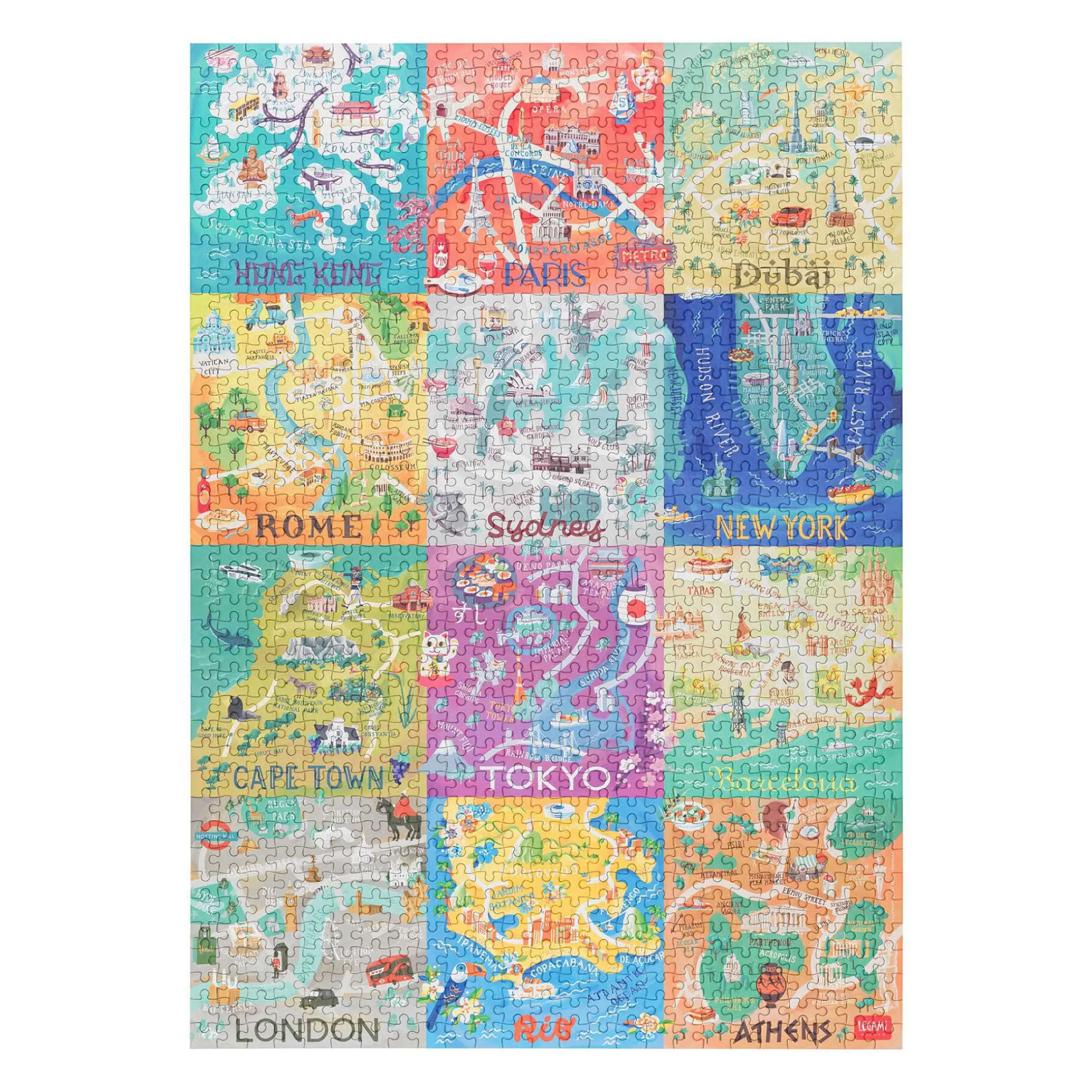 Puzzle da 1000 Pezzi