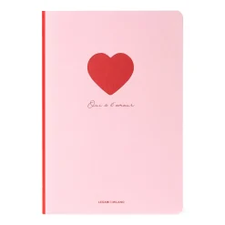 Quaderno a Righe con Cuore - Foglio A5