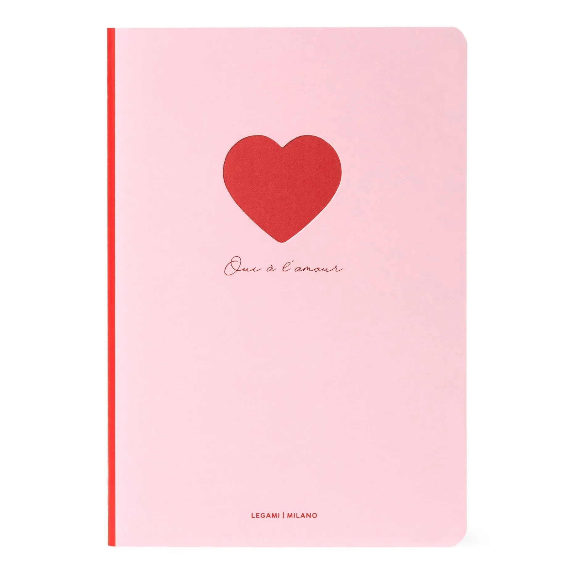 Quaderno a Righe con Cuore - Foglio A5