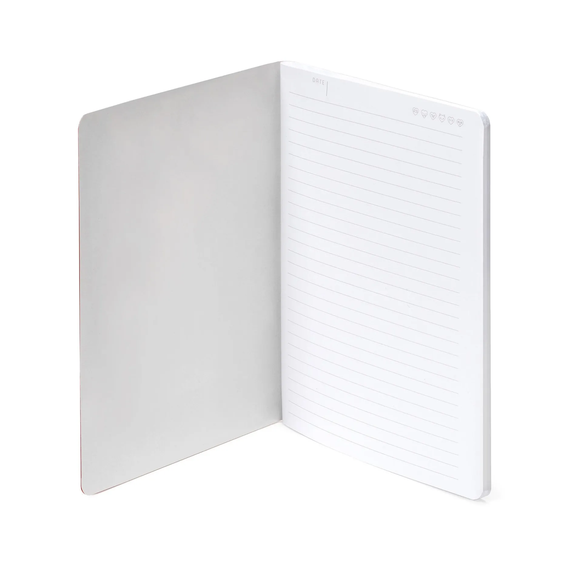 Quaderno a Righe con Cuore - Foglio A5
