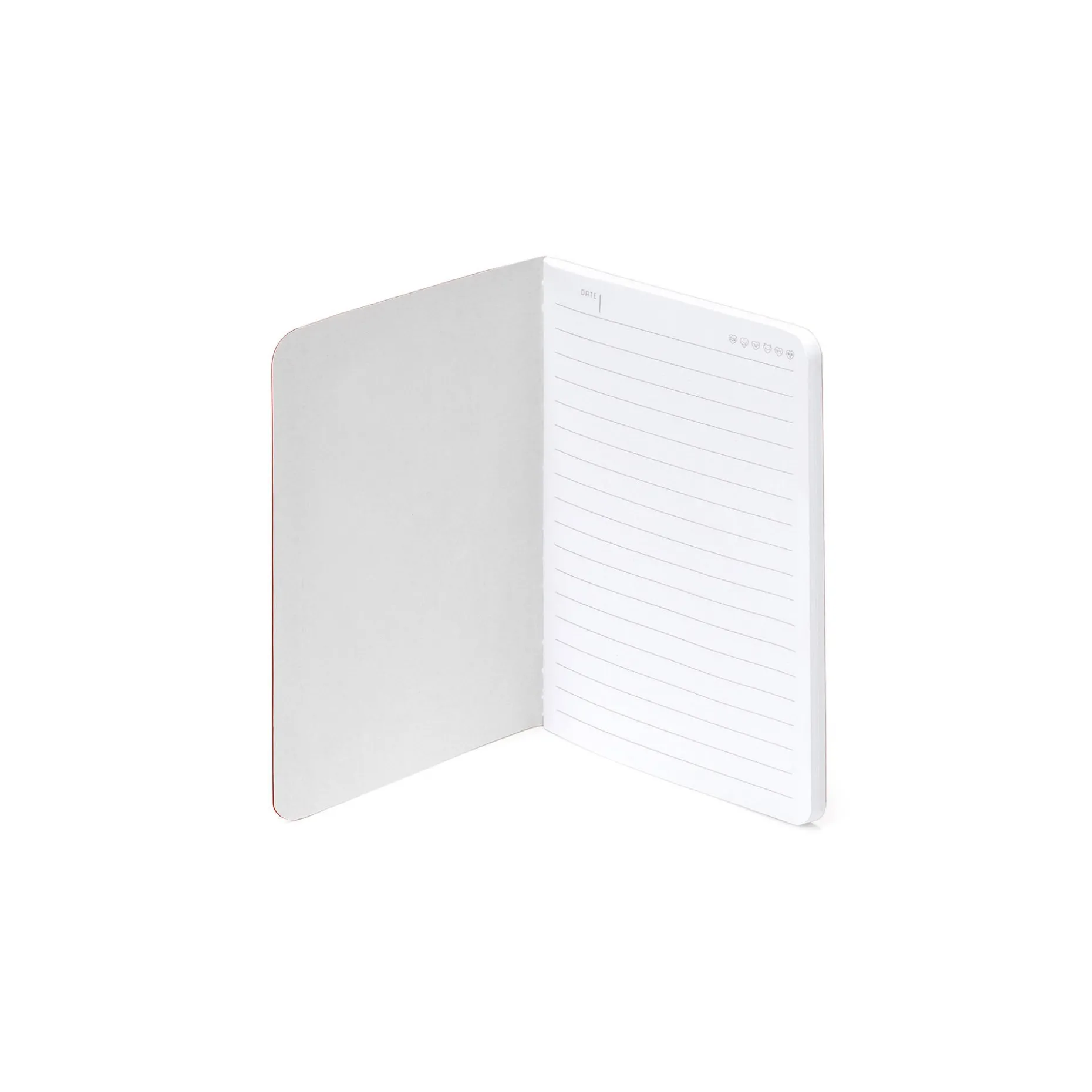 Quaderno a Righe con Cuore - Foglio A6
