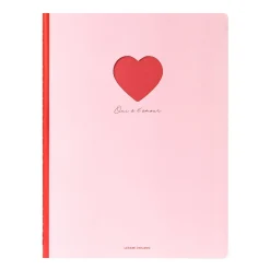 Quaderno a Righe con Cuore - Foglio B5