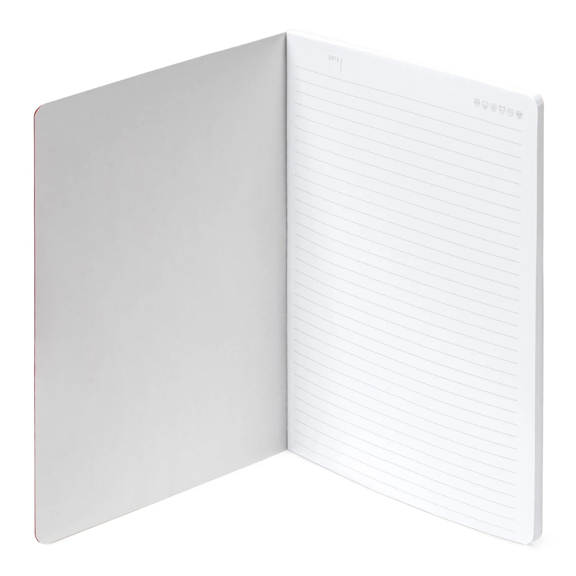 Quaderno a Righe con Cuore - Foglio B5