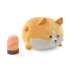 Set Cuscino Corgi e Himalayan Salt Lamp