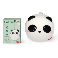 Set Cuscino da viaggio Panda e Cuffie wireless Panda