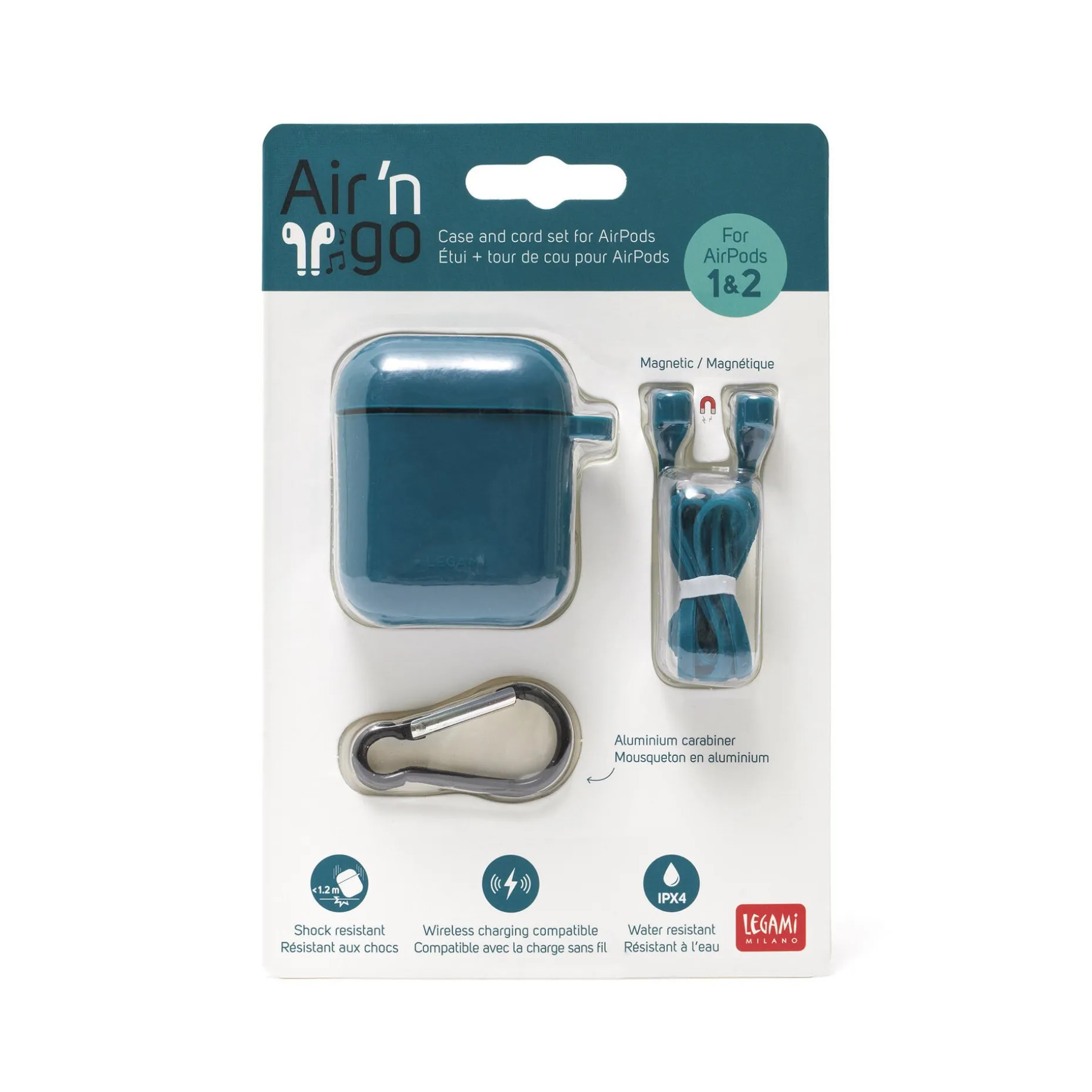 Set Custodia e Cordino per AirPods Pro - Air'n Go