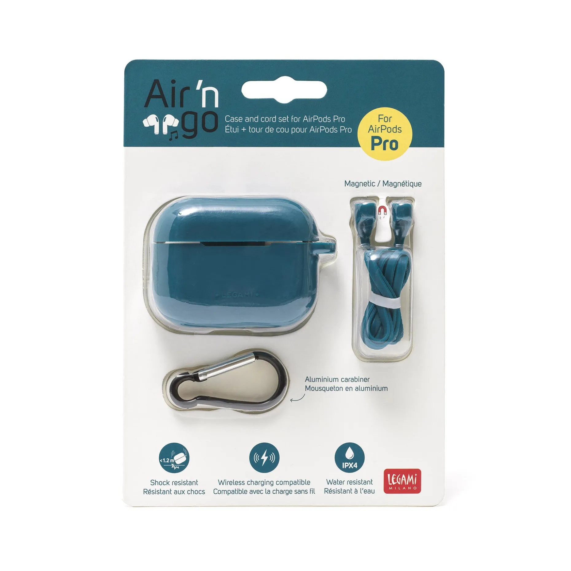 Set Custodia e Cordino per AirPods Pro - Air'n Go