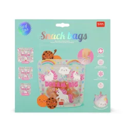 Set di 3 Buste per Alimenti - Snack Bags