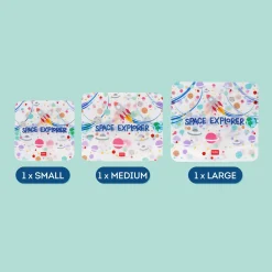 Set di 3 Buste per Alimenti - Snack Bags