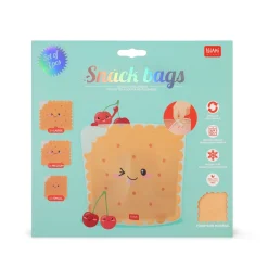 Set di 3 Buste per Alimenti - Snack Bags