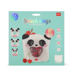 Set di 3 Buste per Alimenti - Snack Bags