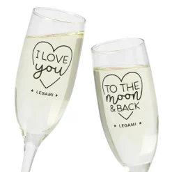 Set di 2 Calici - Cheers to Love