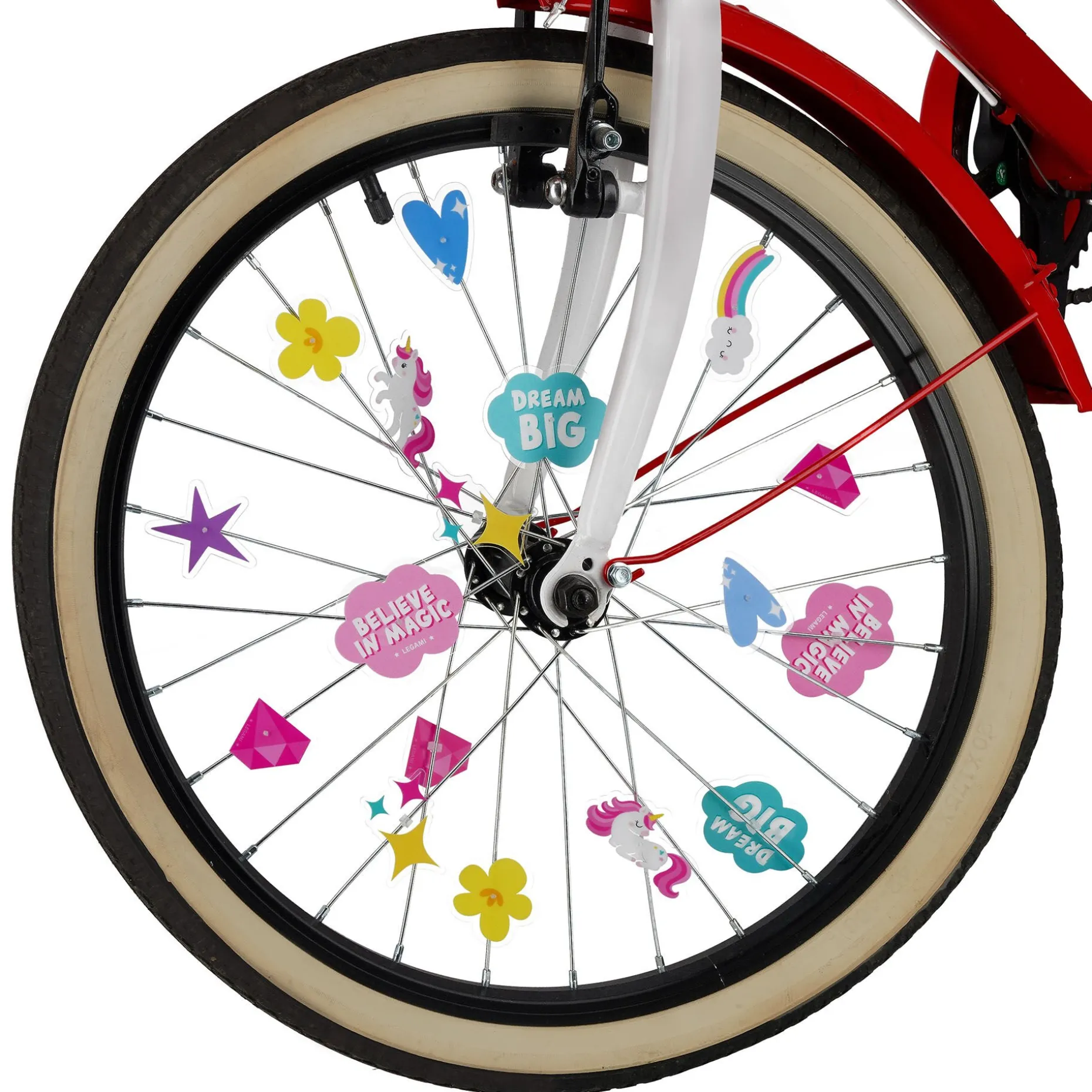 Set di 30 Decorazioni per i Raggi della Bicicletta