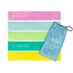 Set di 5 Elastici Fitness - The Five Elements