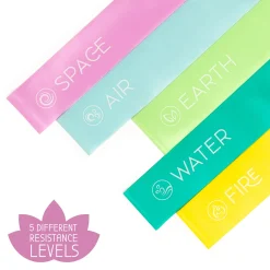 Set di 5 Elastici Fitness - The Five Elements