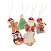Set di 10 Etichette Regalo Natalizie