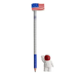 Set di 2 Gomme e 1 Matita - To The Moon And Back