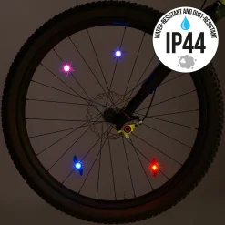 Set di 2 Luci Per i Raggi Della Bicicletta - Ride & Shine