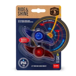 Set di 2 Luci Per i Raggi Della Bicicletta - Ride & Shine