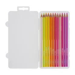 Set di 12 Matite Colorate - Live Colorfully