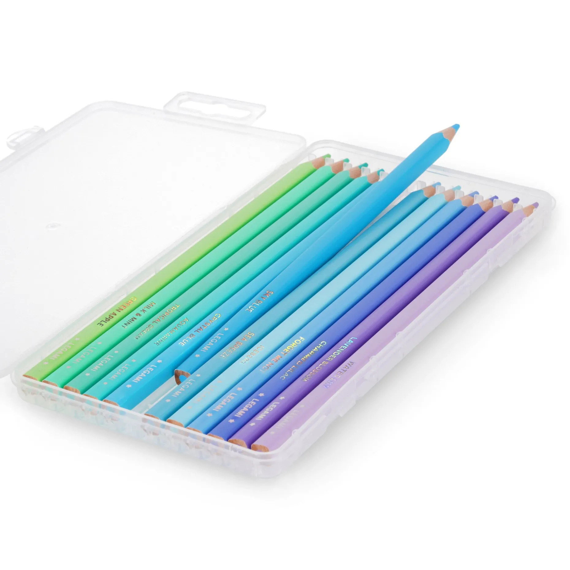 Set di 12 Matite Colorate - Live Colorfully