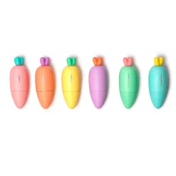 Set di 6 Mini Evidenziatori - Carrate Team