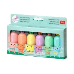 Set di 6 Mini Evidenziatori - Carrate Team