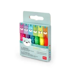 Set di 6 Mini Evidenziatori - Teddy's Mood
