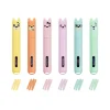 Set di 6 Mini Evidenziatori Pastello - Teddy's Style