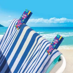 Set di 2 Mollette Ferma Telo Mare - Beach Towel Clips