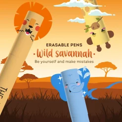 Set di 3 Penne Gel Cancellabili - Erasable Pen
