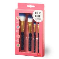 Set di 4 Pennelli per il Trucco - Oh My Glow!