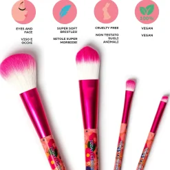 Set di 4 Pennelli per il Trucco - Oh My Glow!